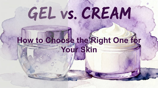 Gel vs. Cream Moisturizers: How to Choose the Right One for Your Skin