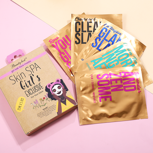 Variety Natural Face Mask Set 5 pcs 25ml