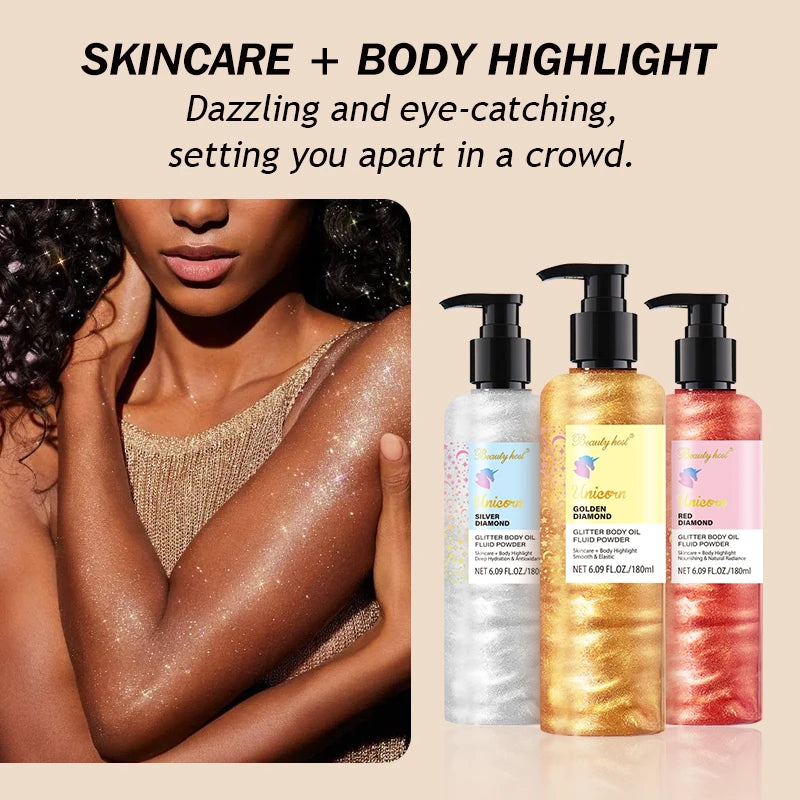Body Shimmer Oil 6.09FL.OZ. / 180ml