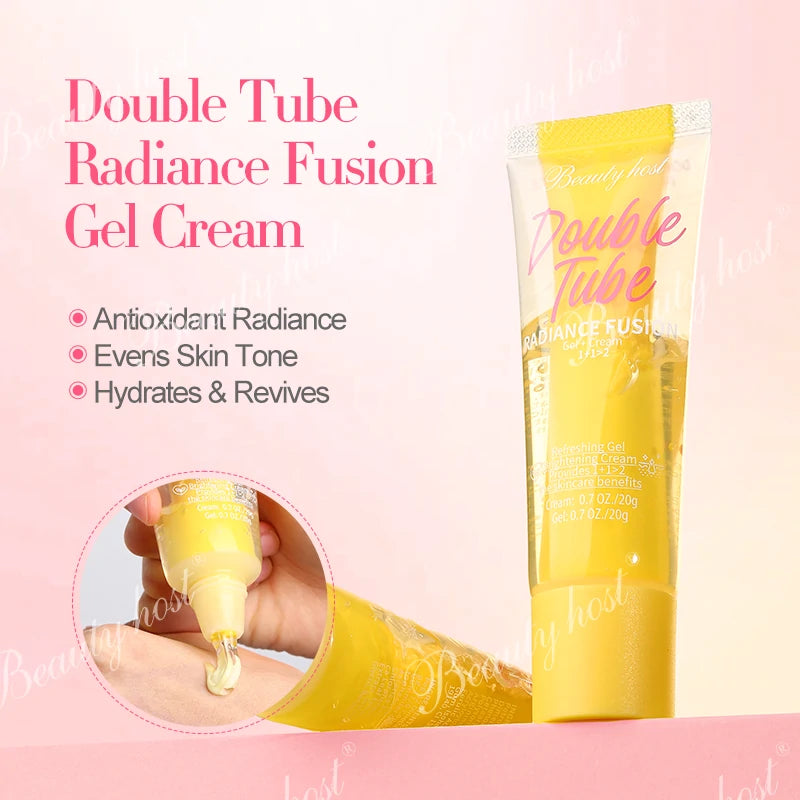 Double Tube Fusion Gel Cream (cream 20g / gel 20g)