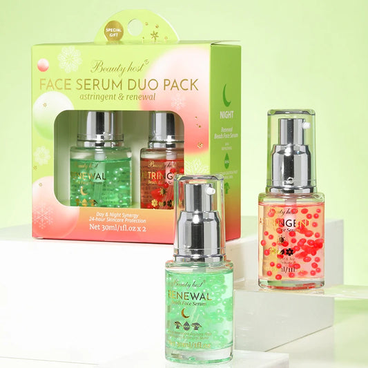 Pack dúo de sueros faciales (astringente y renovador) 30 ml/1 fl. oz