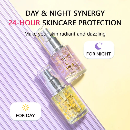 Pack dúo de sueros faciales (reafirmantes y calmantes) 30 ml/1 fl. oz