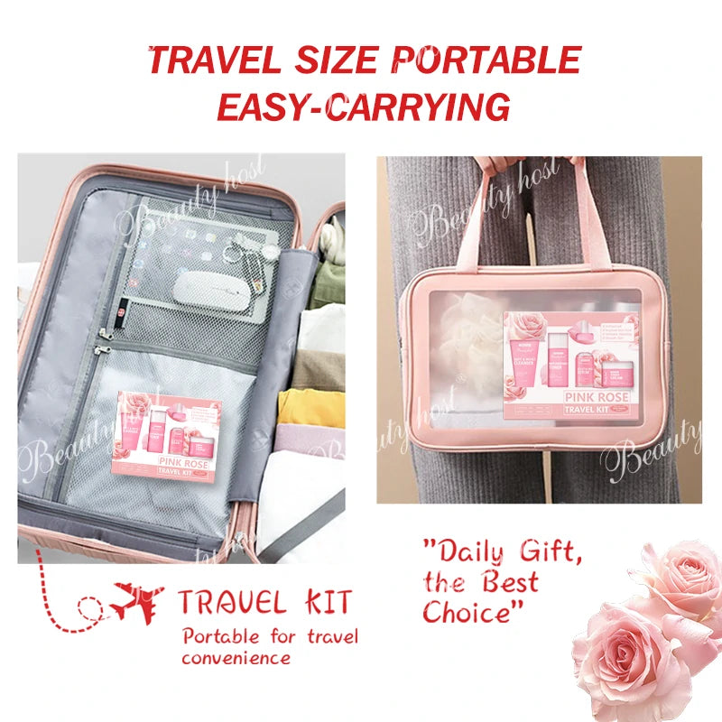 مجموعة روز المضادة للتجاعيد للسفر