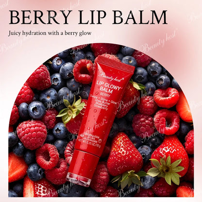 Beauty Host Lip Glowy Balm berry variant