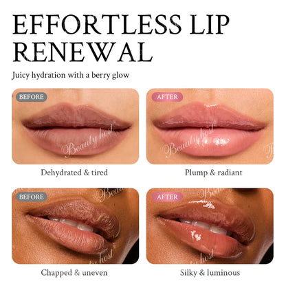 Beauty Host Lip Glowy Balm lip renewal results