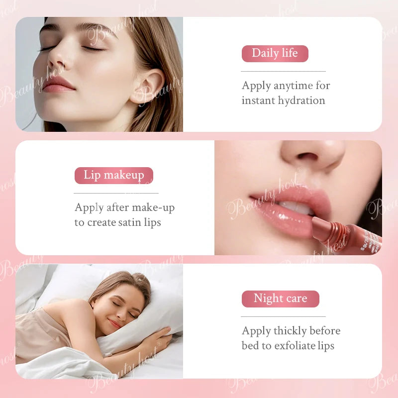 Beauty Host Lip Glowy Balm daily use