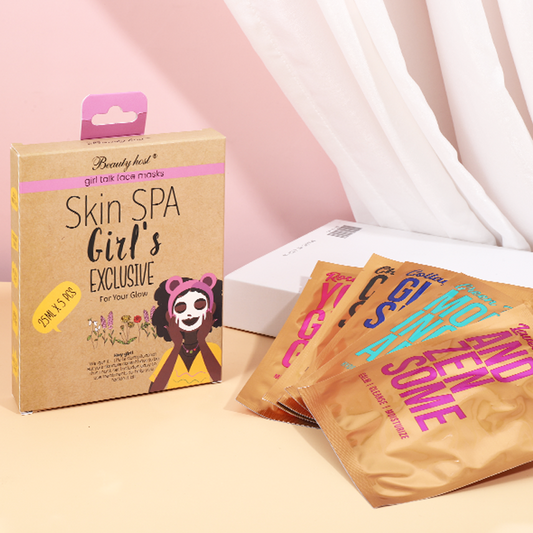 Variety Natural Face Mask Set 5 pcs 25ml