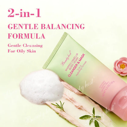 Beauty Host 2-in-1 Cleanser Mask gentle balancing formula