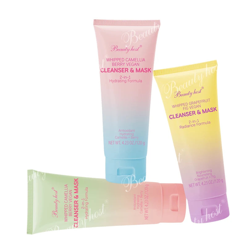 Beauty Host 2-in-1 Cleanser Mask white background image
