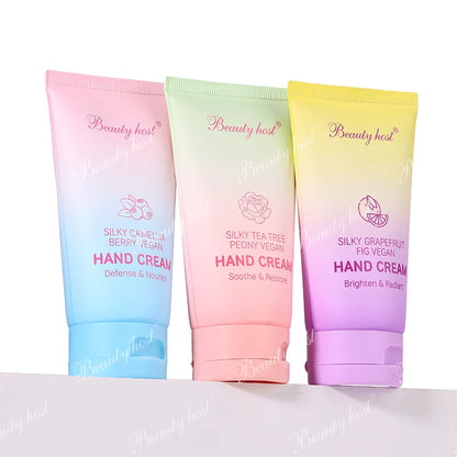 Beauty Host Silky Vegan Hand Cream white background image