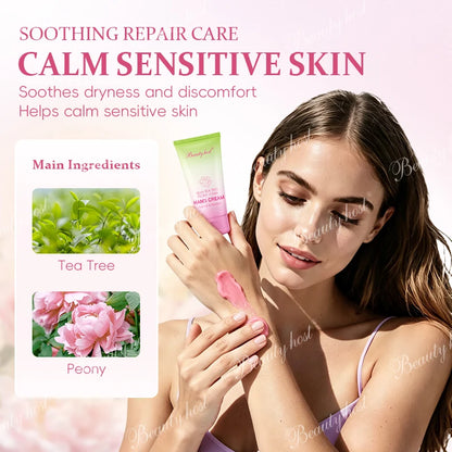 Beauty Host Silky Tea Tree Peony Vegan Hand Cream