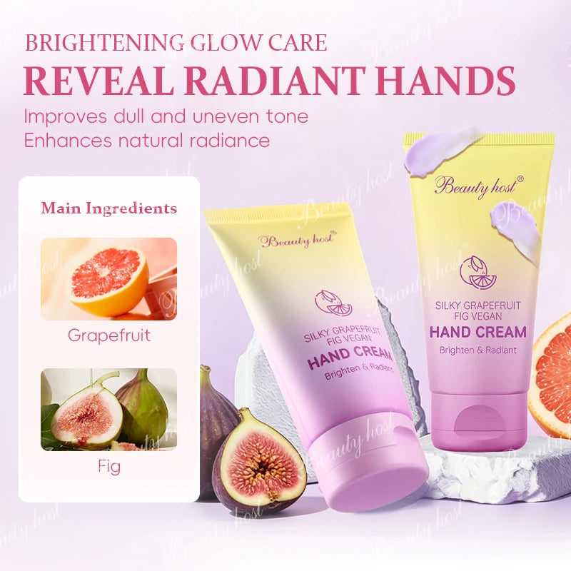 Beauty Host Silky Grapefruit Fig Vegan Hand Cream
