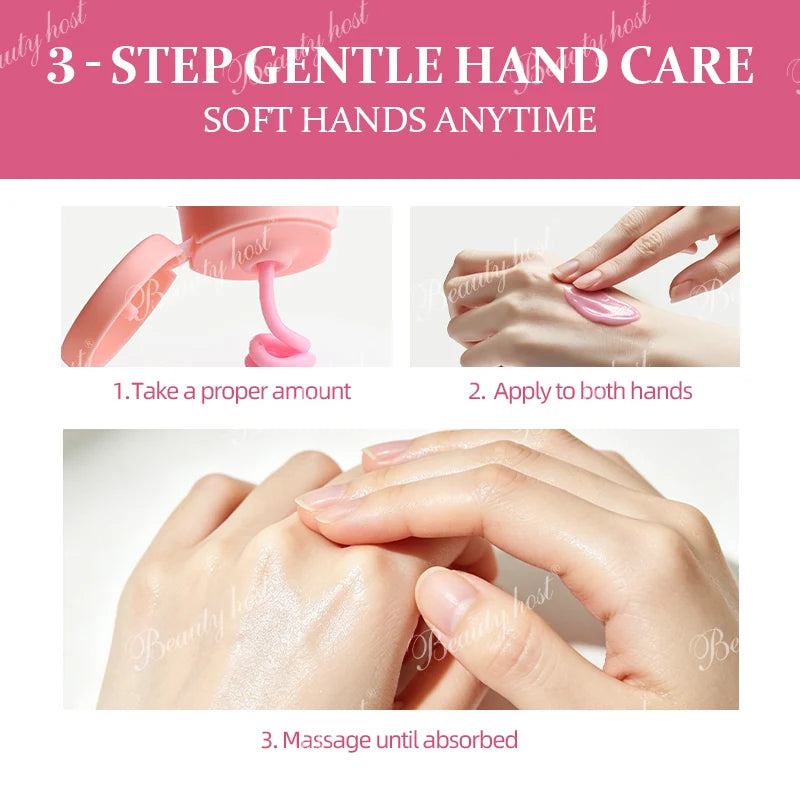 Beauty Host Silky Vegan Hand Cream how to use