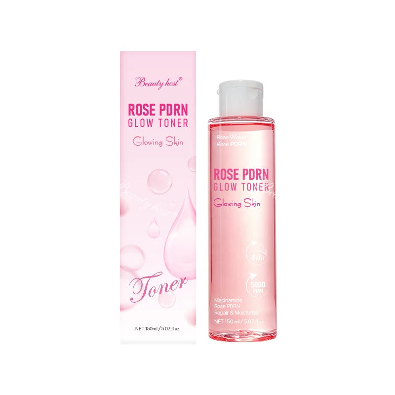 Beauty Host Rose PDRN Glow Toner white background product image