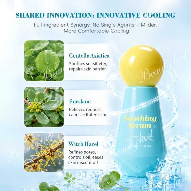 Beauty Host Soothing Serum ingredient benefits