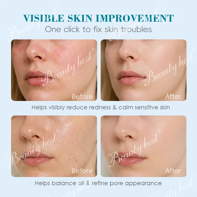 Beauty Host Soothing Serum visible skin improvement