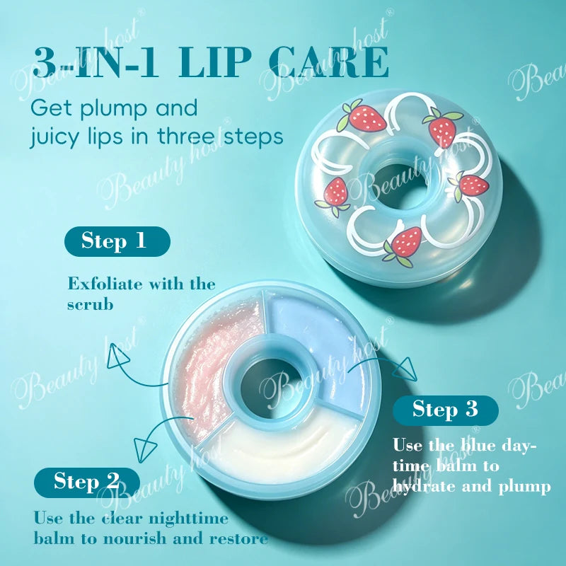 Beauty Host Lip Care Trio how to use