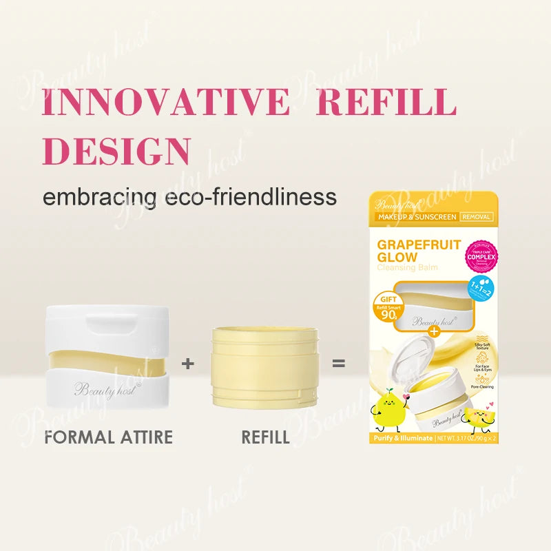 Beauty Host Cleansing Balm 3.17 OZ. / 90 g × 2