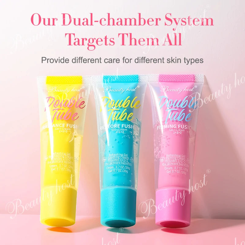 Double Tube Fusion Gel Cream (cream 20g / gel 20g)