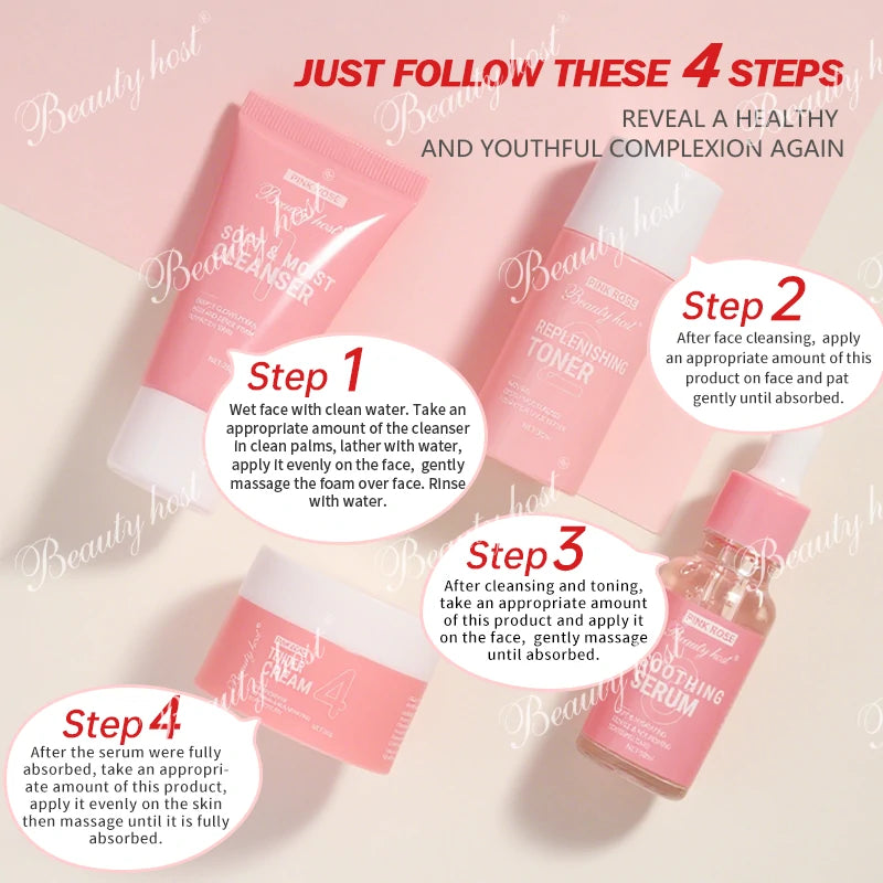 مجموعة روز المضادة للتجاعيد للسفر