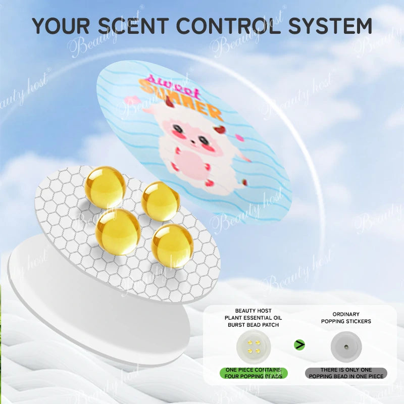 Plant Essential Oil Burst Bead Patch 10 pcs