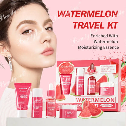 مجموعة سفر البطيخ المكونة من 4 قطع