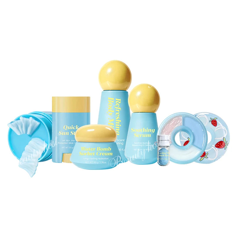 Beauty Host Cooling Skincare Set white background image