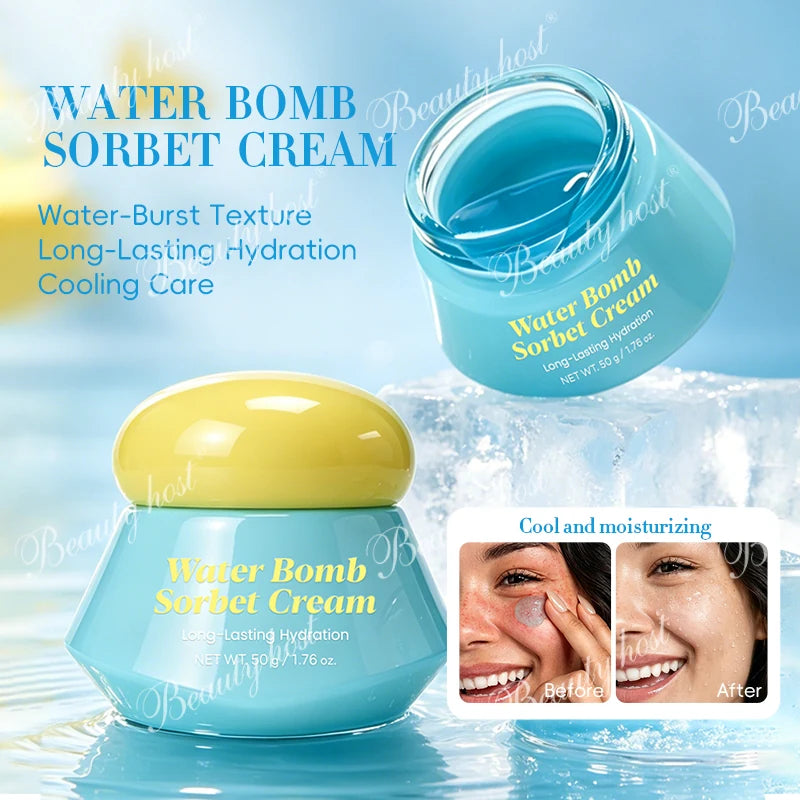 Beauty Host Cooling Skincare water bomb sorbet cream
