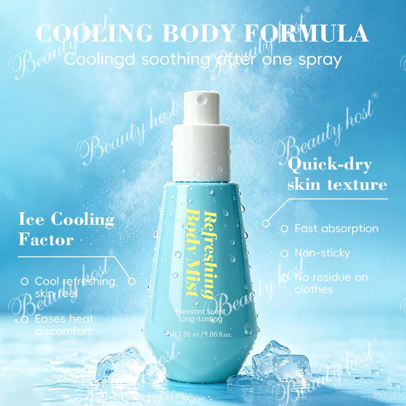 Beauty Host Refreshing Body Mist cooling body formula