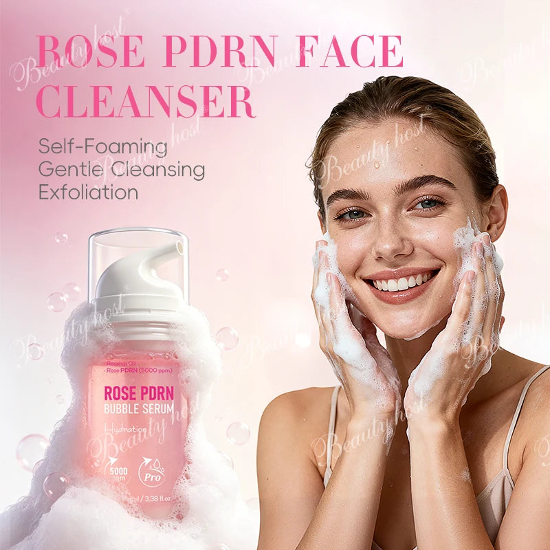 Beauty Host Rose PDRN Face Cleanser