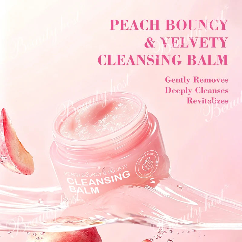 Beauty Host Peach Velvety Cleansing Balm