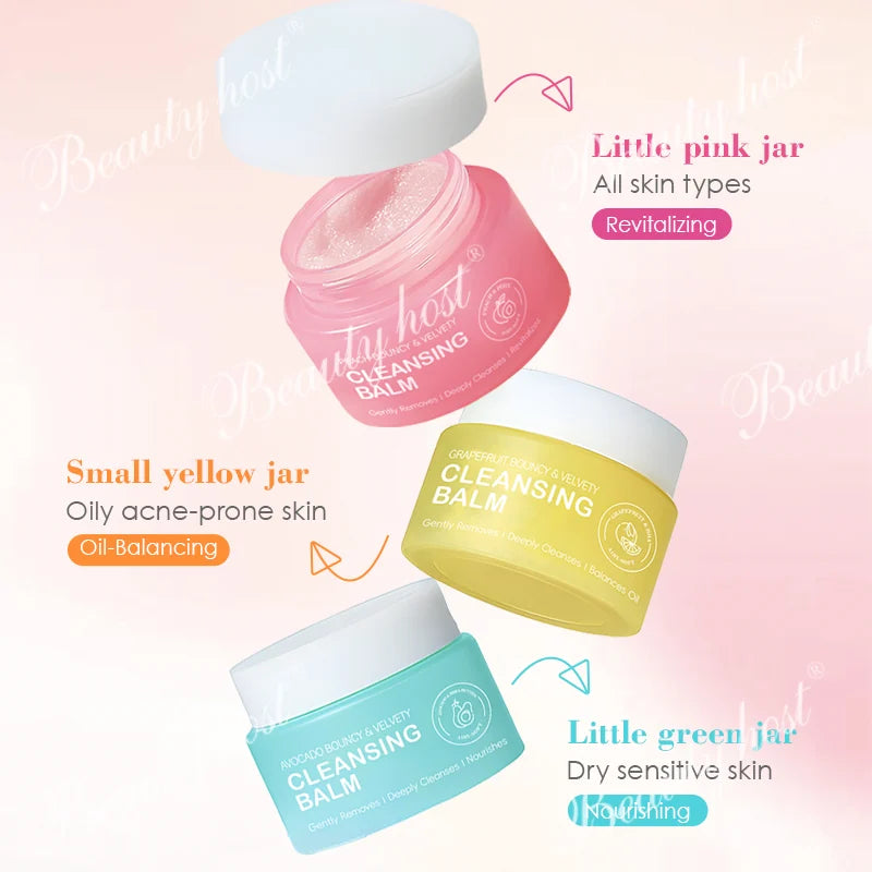 Beauty Host Velvety Cleansing Balm variant guide