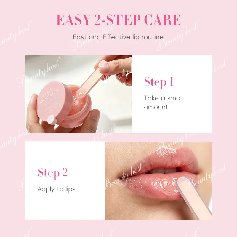 Beauty Host Bouncy Firm Lip Treatment lip care results
