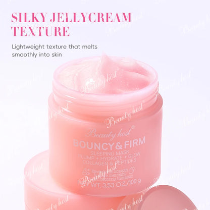 Beauty Host Bouncy Firm Sleeping Mask benefits